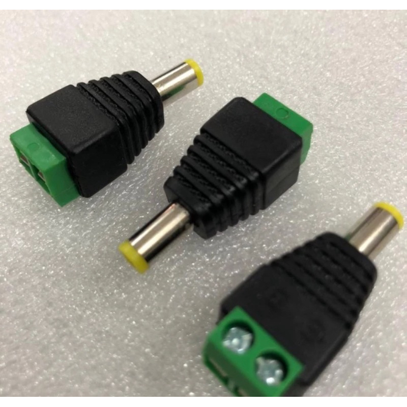 Jack dc male cctv adaptor soket dc - female
