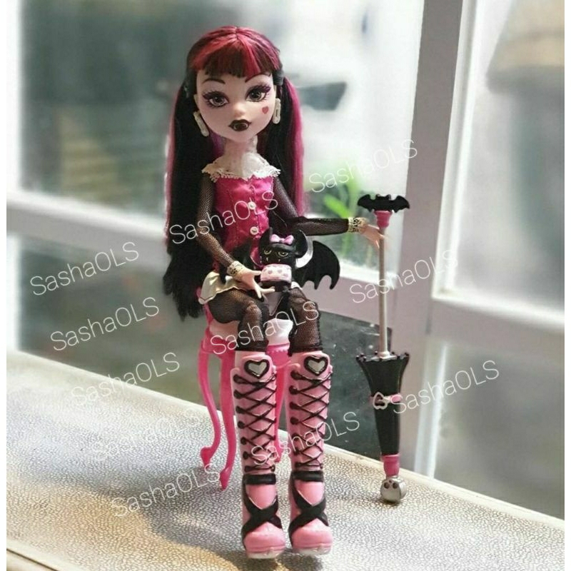 Boneka Monster High Draculaura Basic Signature First Wave Doll -  PL Ori Mattel not Barbie - Lepas k