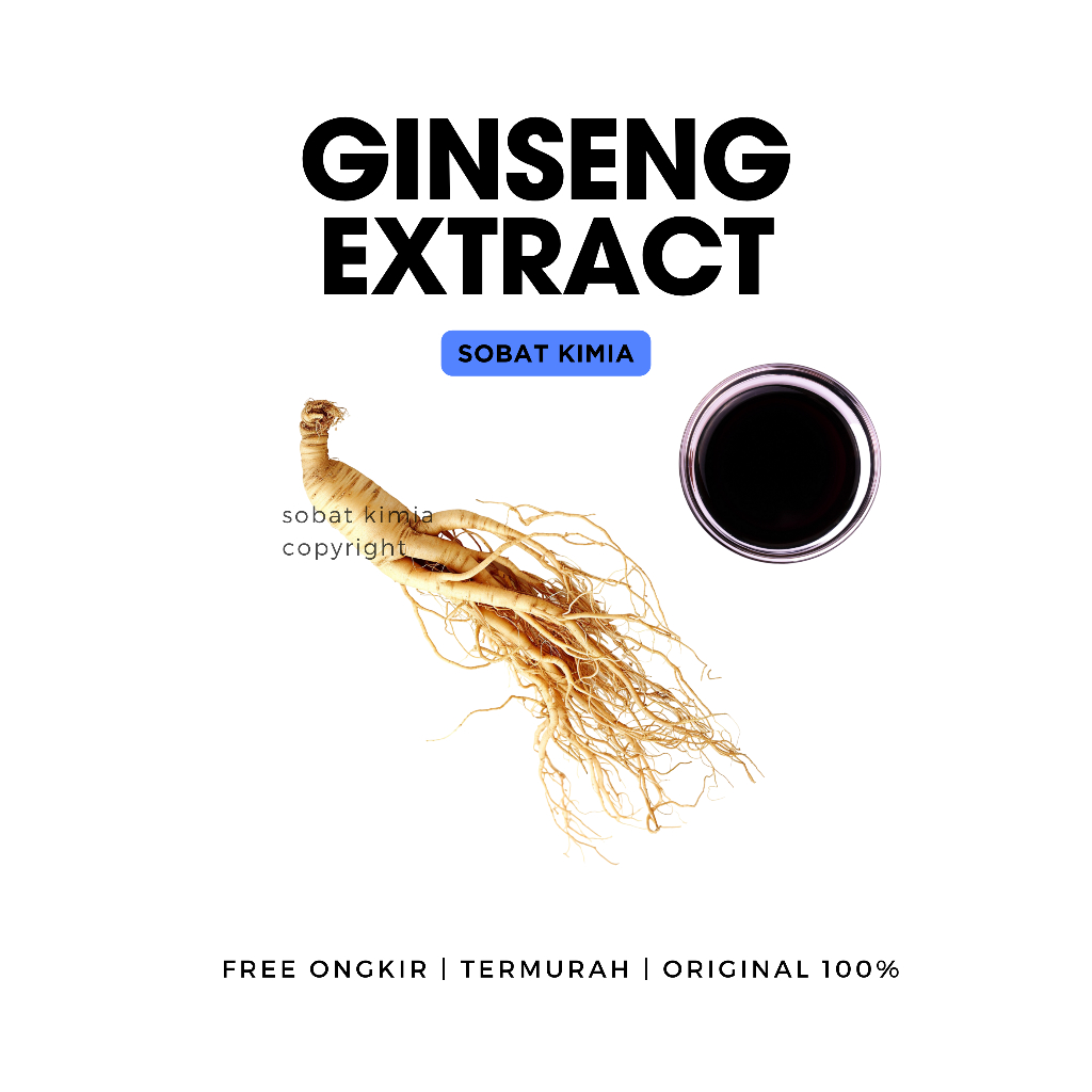 

Ginseng Extract Ekstrak Panax Ginseng 100 ml