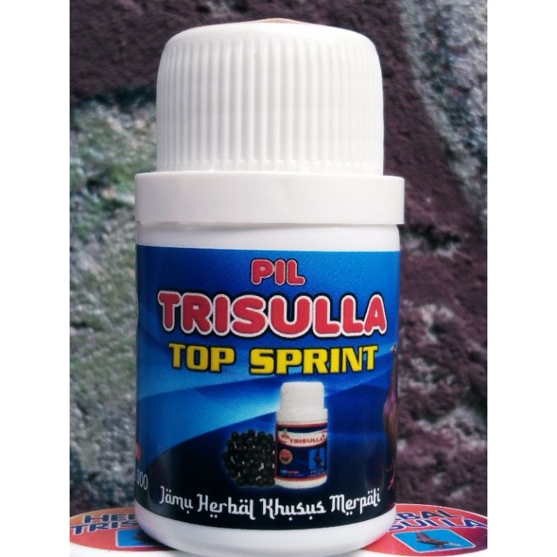 JAMU MERPATI KOLONG 100 PIL TRISULA Spesial edition TOP SPRINT MENAMBAH CC DAN GAYA SPEED TERBANG MA