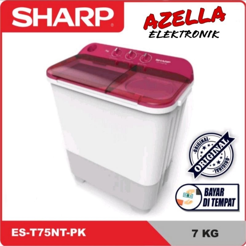 MESIN CUCI SHARP ES-T75NT-PK