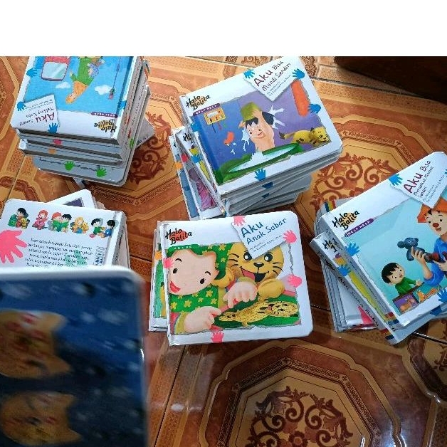 BUKU HALO BALITA/PRELOVED HALO BALITA/halo balita buku edukasi anak/buku anak/hardbook