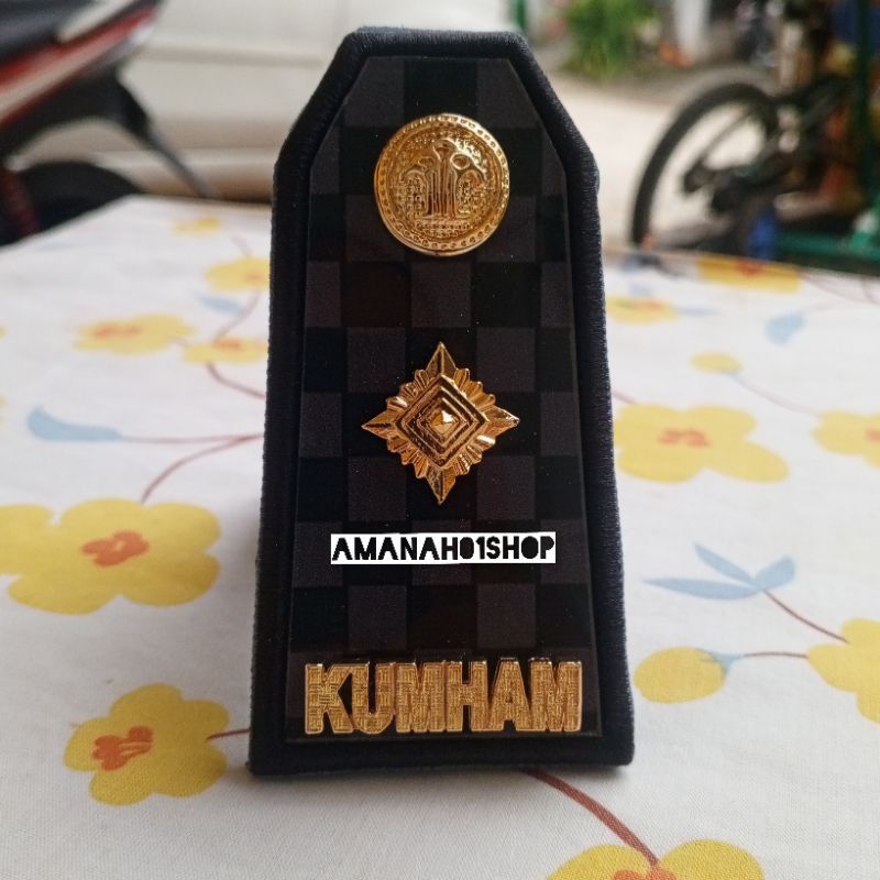 pangkat PDU KUMHAM 3D akrilik