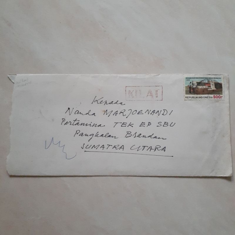 

Koleksi Surat Korespondensi Tahun 1992 - 1