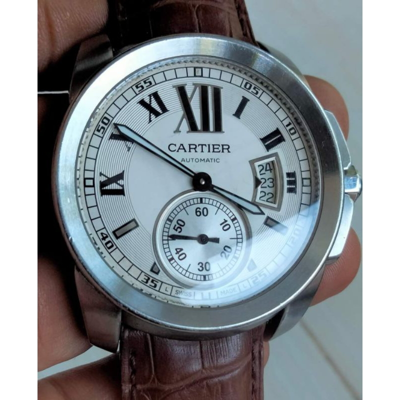 jam cartier de calibre automatic eta swiss sapphire istimewa