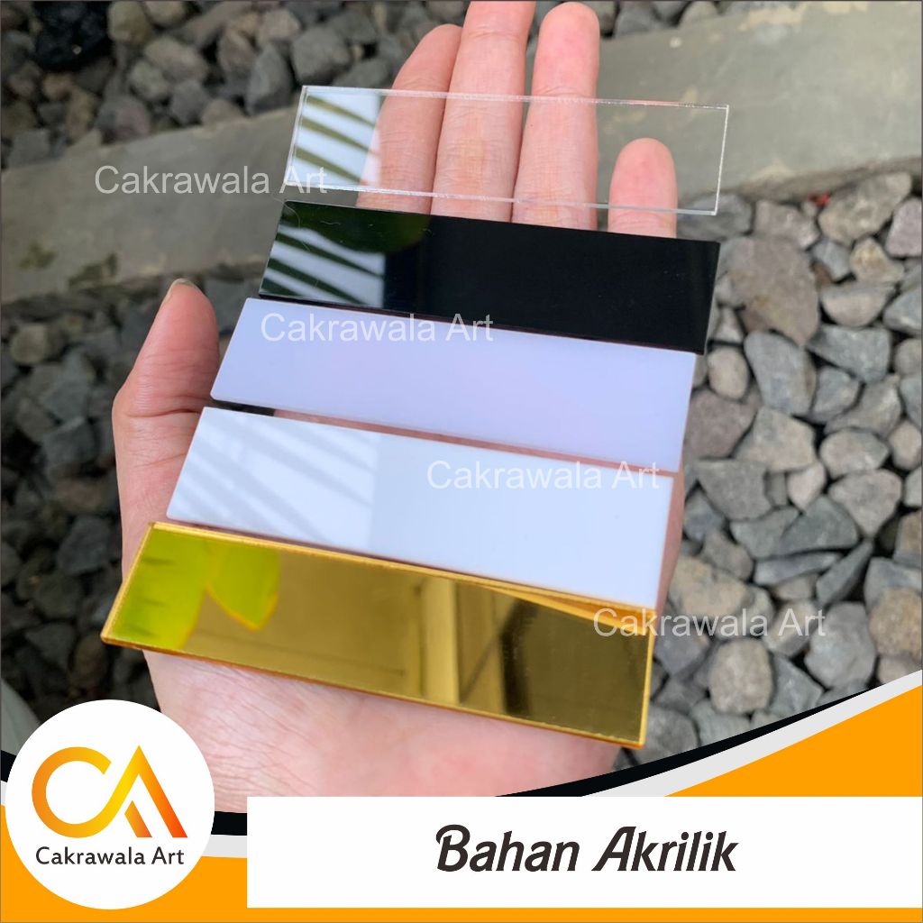 

Name Tag / Nametag / Papan Nama Dada bahan akrilik polos 8cm x 2 cm