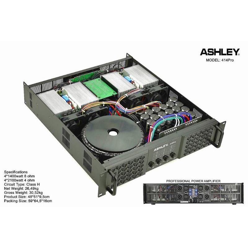 Ashley power 4ch 414pro