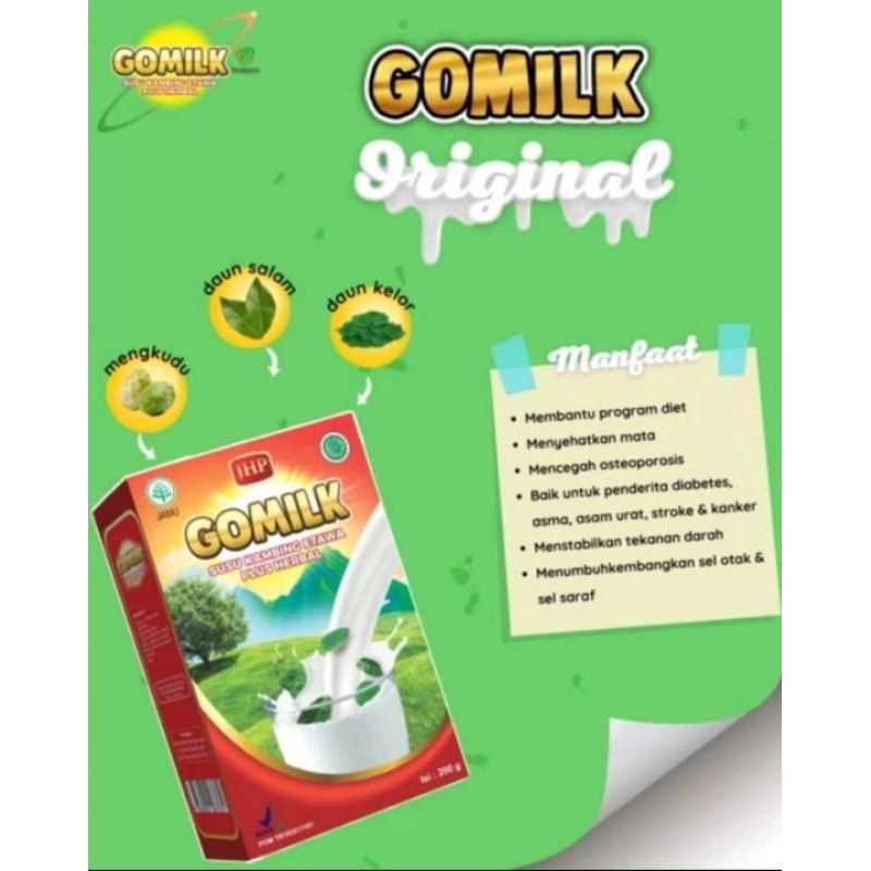 

Susu Go Milk ,susu anak-anak, susu dewasa 200gr