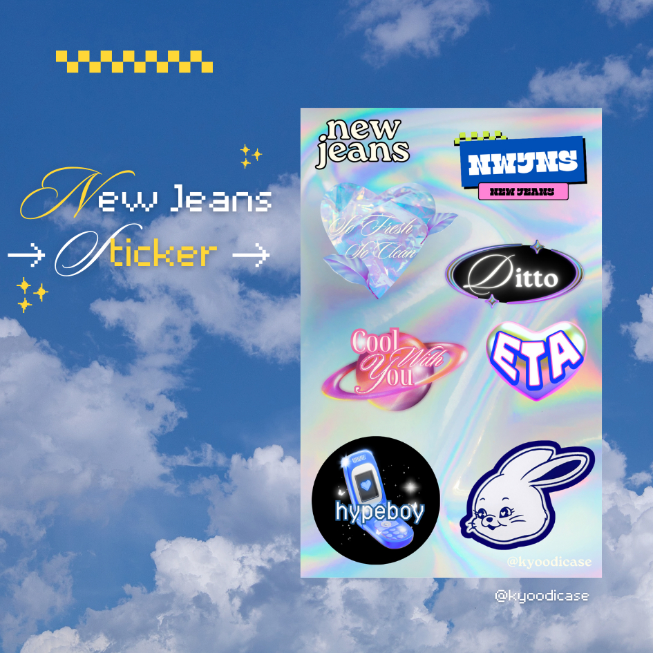 

kpop hologram sticker