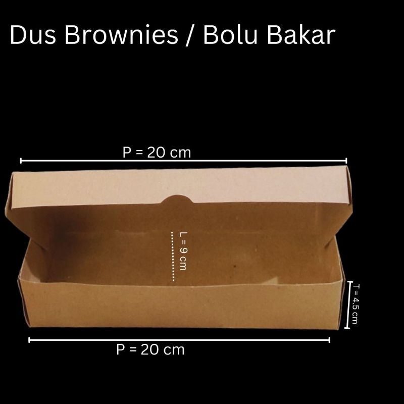 

Dus Brownies / Dus Bolu Bakar
