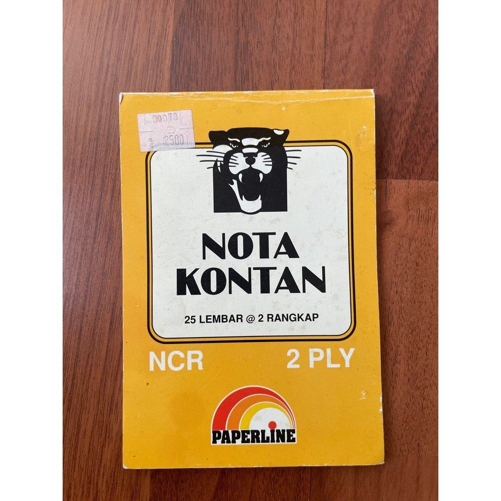 

Nota NCR 2ply