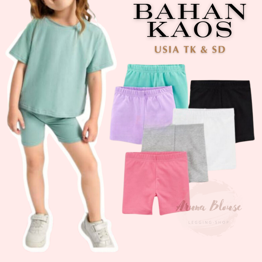celana pendek anak perempuan Short Renang strit Hotpants anak umur 4 5 tahun -11 tahun