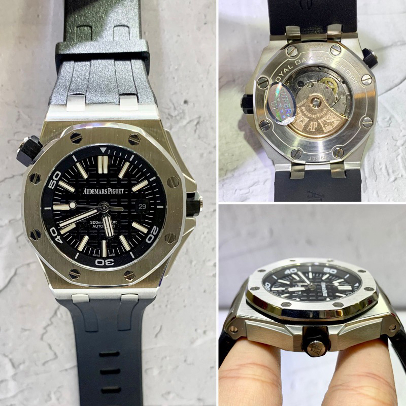 jam tangan pria automatic jam pria rubber terbaru jam tangan pria sporty D.42mm jam tangan pria ap d