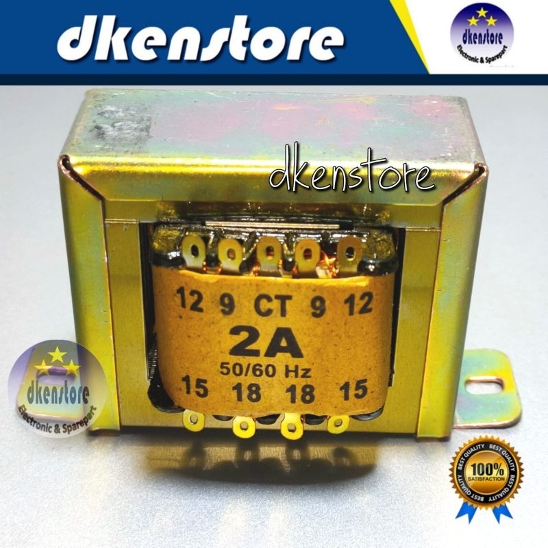 Trafo 2A CT 18v Realpro trafo 2A Ct18 volt 2 ampere Tembaga