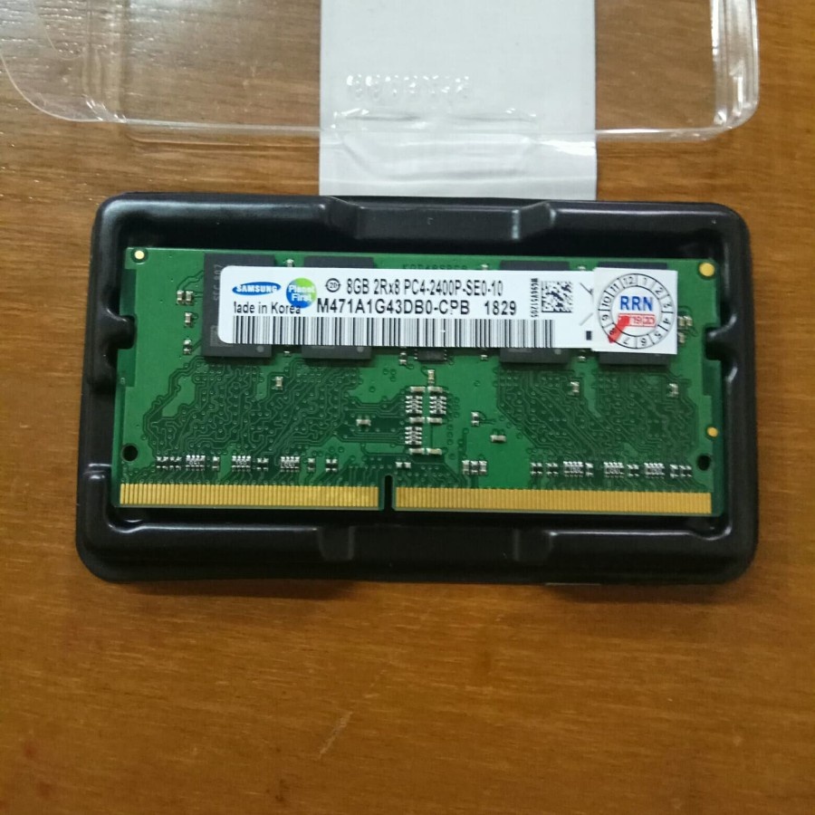 Sodim RAM 8GB DDR4 2Rx8 PC4-2400P-SE0-10 Original Terbaru