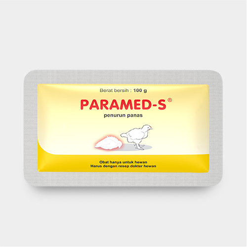 Paramed-s 100gr Obat Ayam - Paracetamol Ayam - MEDION