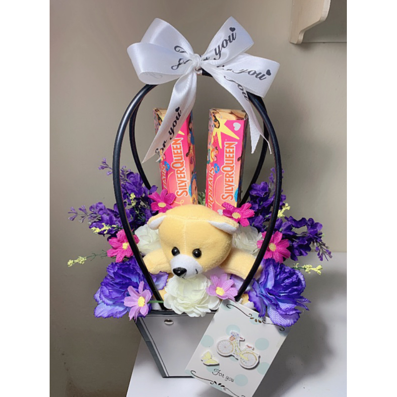 

BUKET SILVERQUEEN 1 set