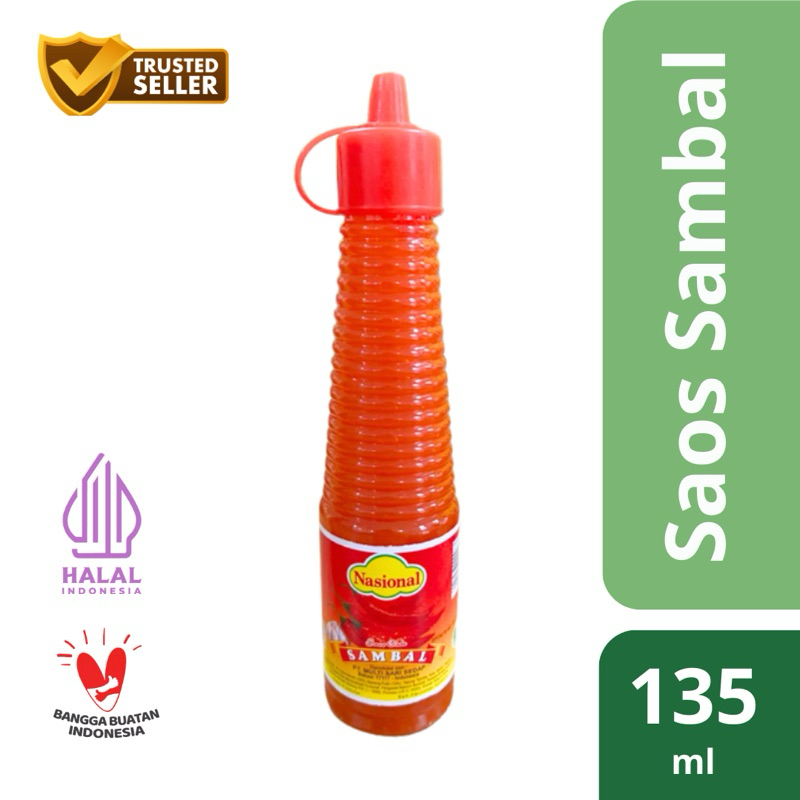 

RASA - Saos Sambal Nasional Botol / Saos Pedas 135 ML