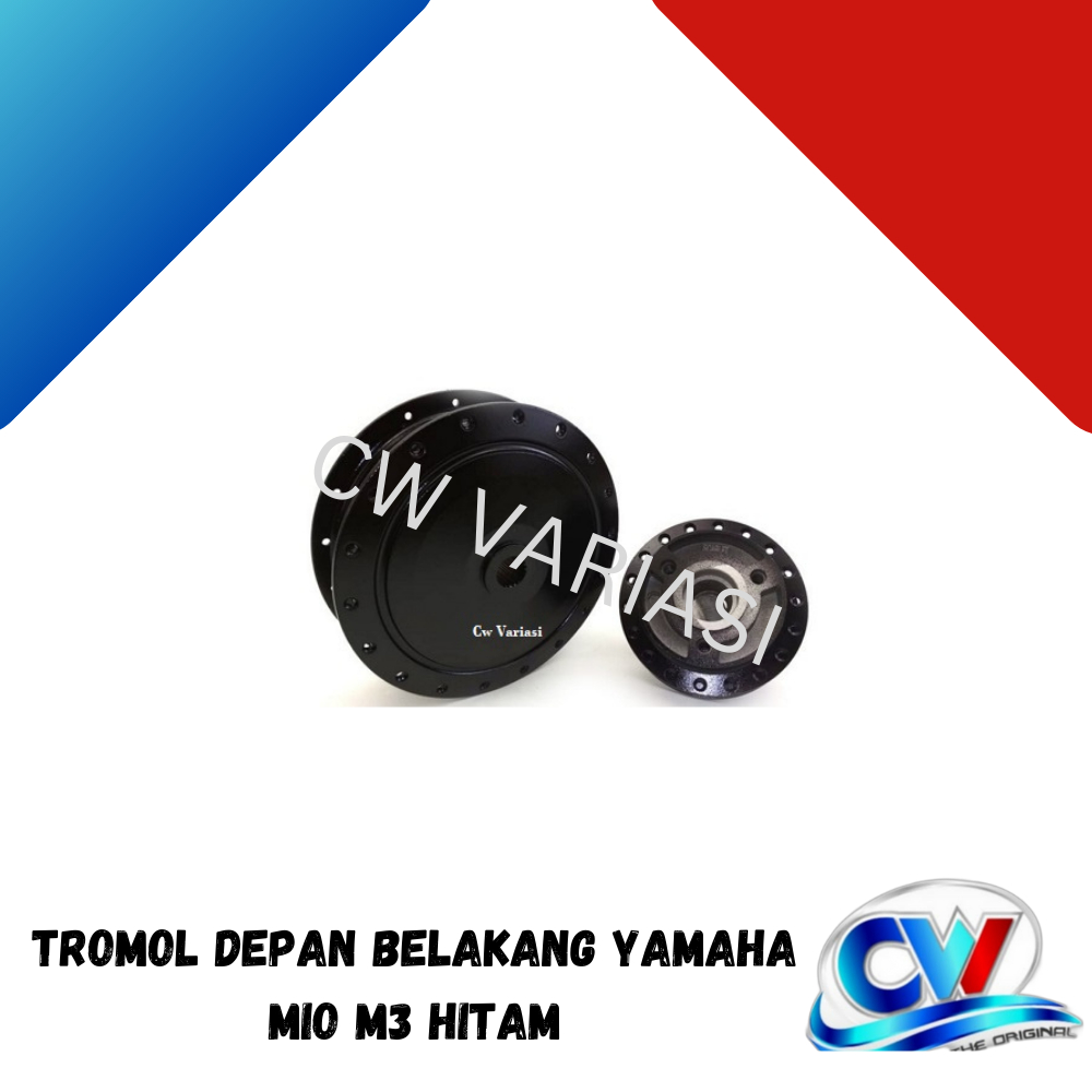 Tromol Depan Belakang Hitam Yamaha Mio M3