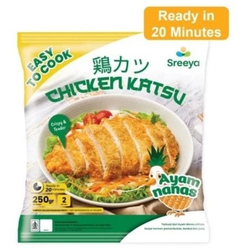 

Sreeya Ayam Nanas Chicken Katsu 250g