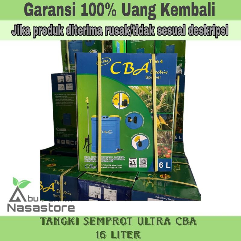 TANGKI SEMPROT ELEKTRIK ULTRA CBA 16 LITER/SPRAYER ELEKTRIK CBA 16 LITER
