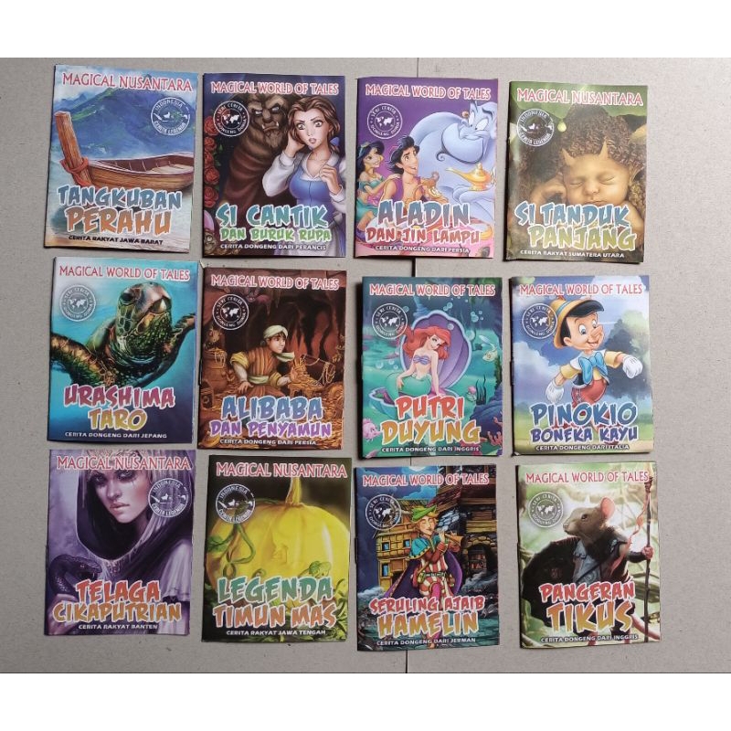20PCS BUKU KOMIK LEGENDA (7x8,5)