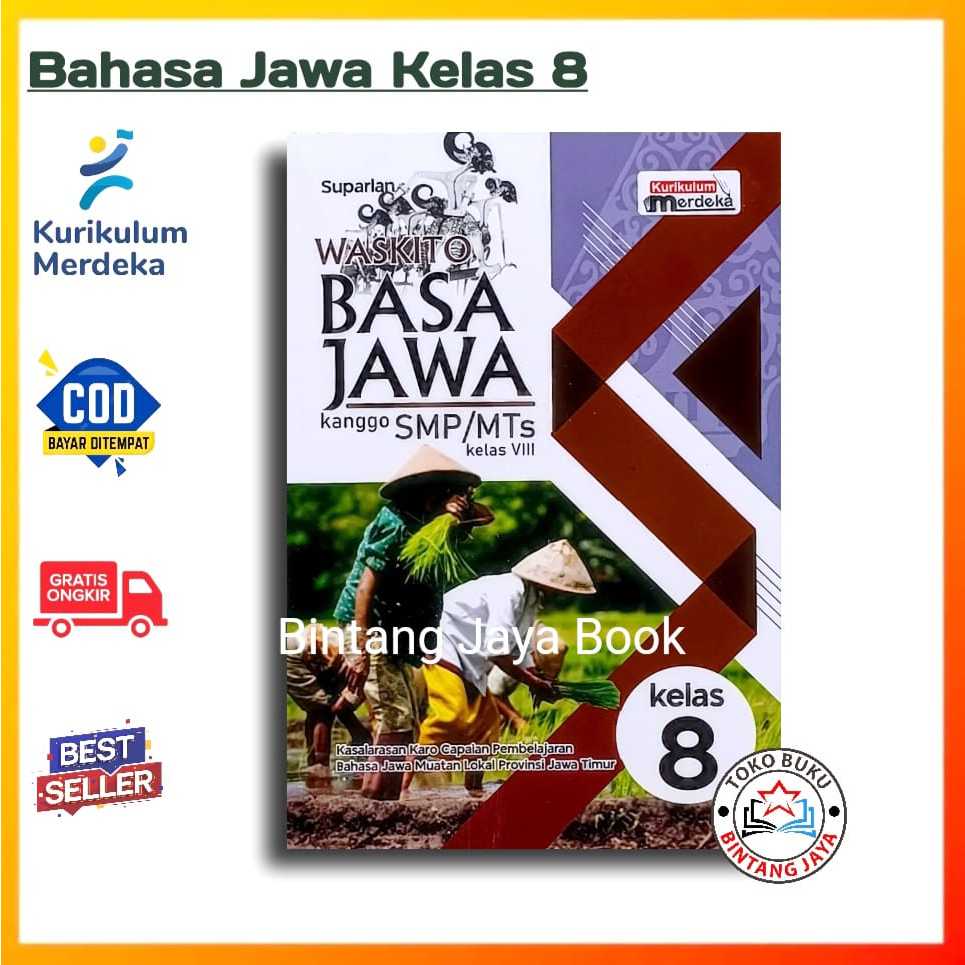 Buku Siswa Waskito Basa Jawa Kelas 8 SMP/MTs Kurikulum Merdeka - Buku Bahasa Jawa Kurikulum Merdeka 