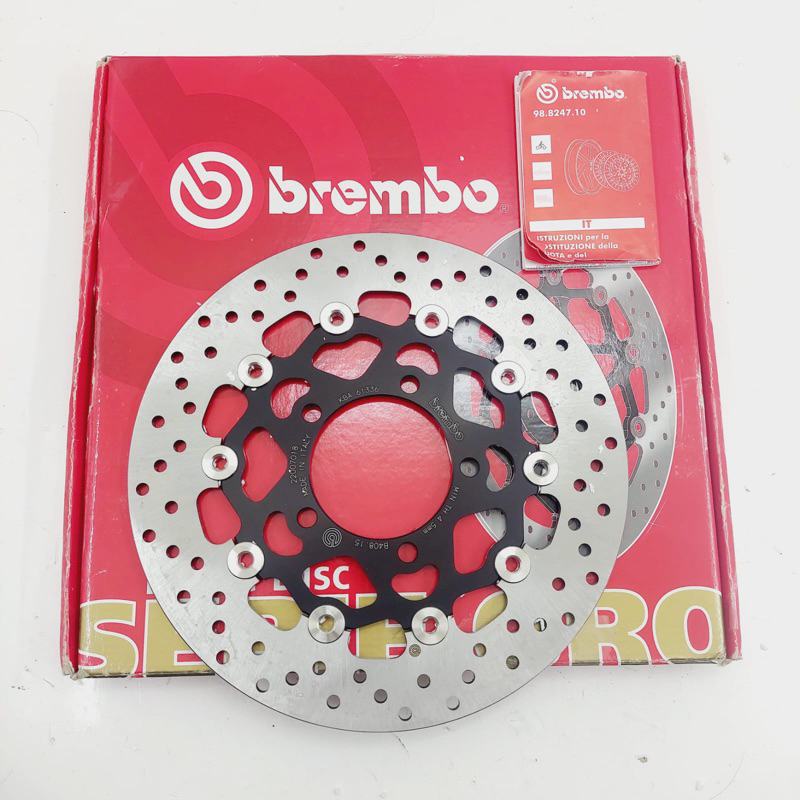 DISC PIRINGAN CAKRAM BREMBO ORO 28MM MEDE IN ITALY BREMBO ORIGINAL