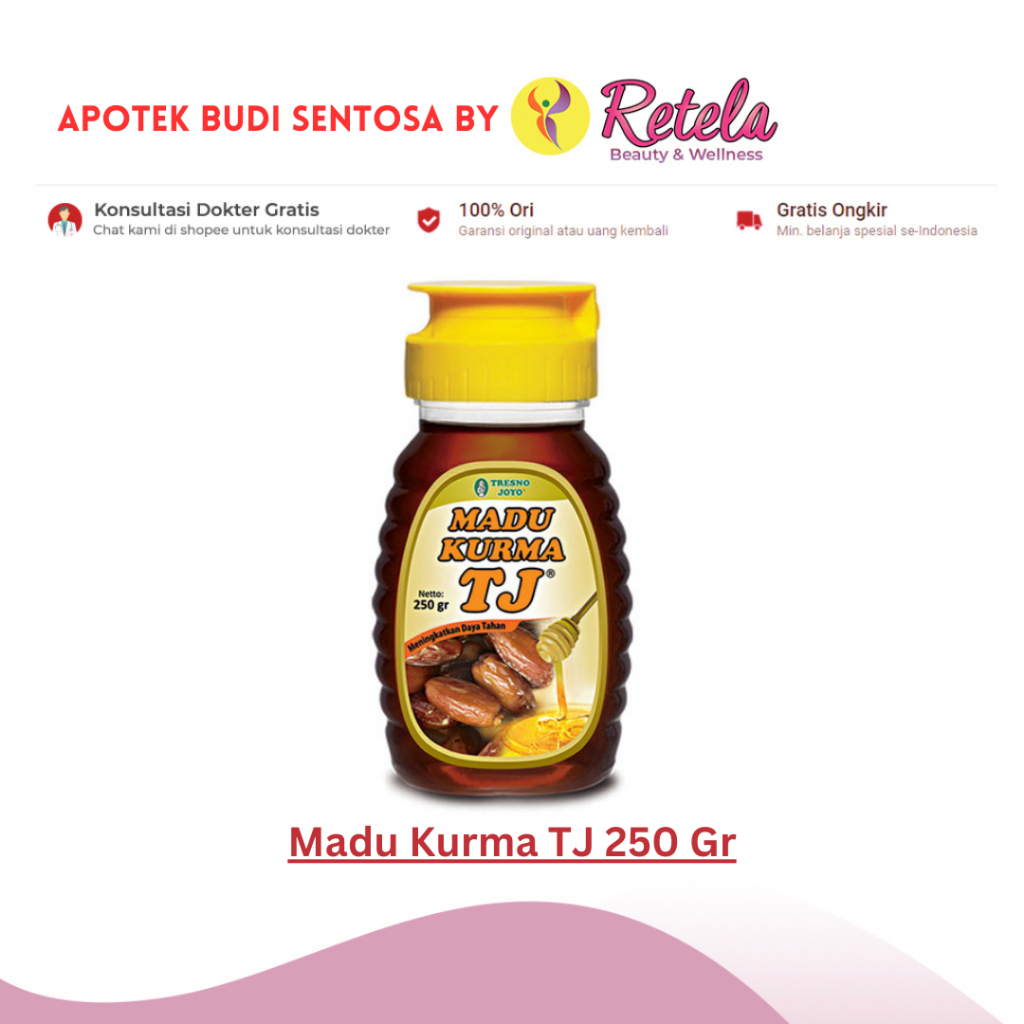 

Madu TJ Kurma 250 gr