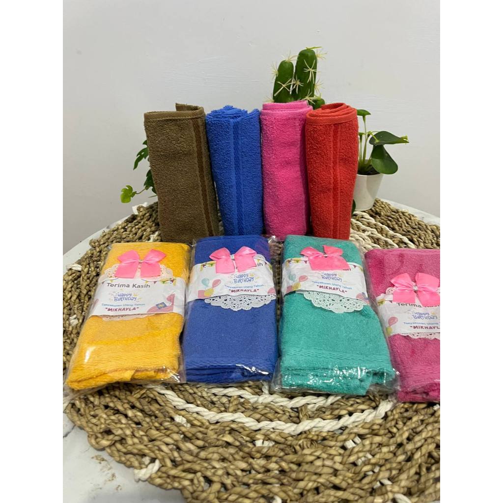 Souvenir Handuk kecil tebal