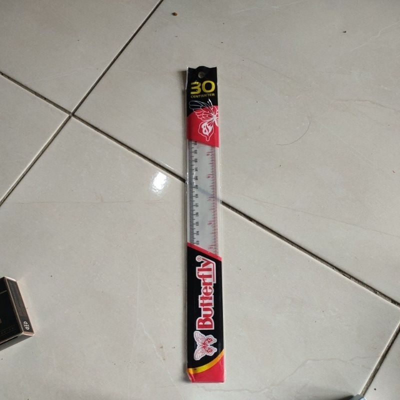 

penggaris butterfly 30cm