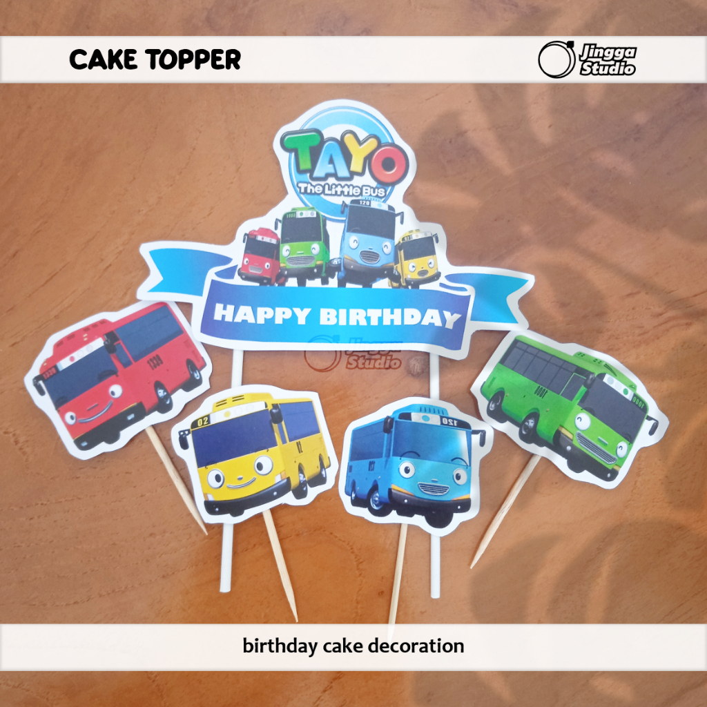 Cake Topper Tayo