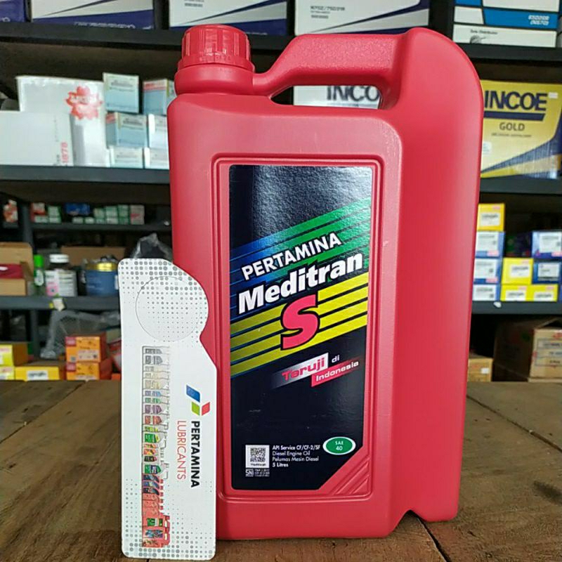 Oli Meditran Sae 40 5 Liter