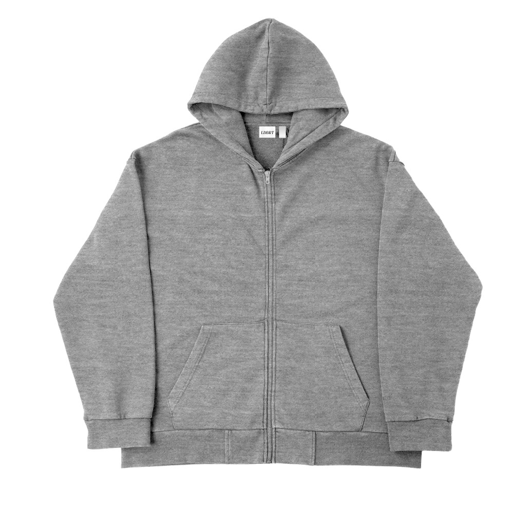Lodybert Zipper Hoodie Misty
