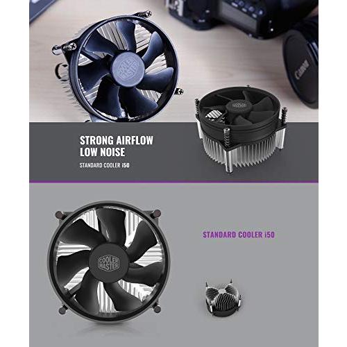 Cooler Master i50 CPU Cooler Cooling Fan Heatsink Intel Socket LGA 1156 1155 1150 1151 1200
