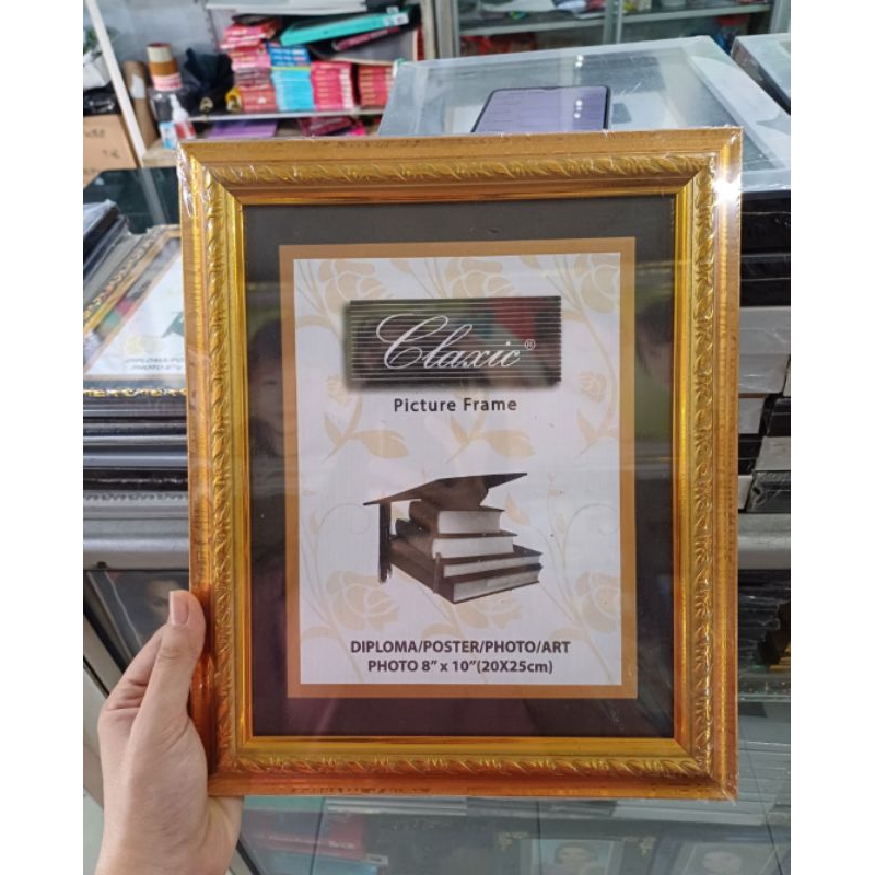 Bingkai Foto 10R kayu Premium