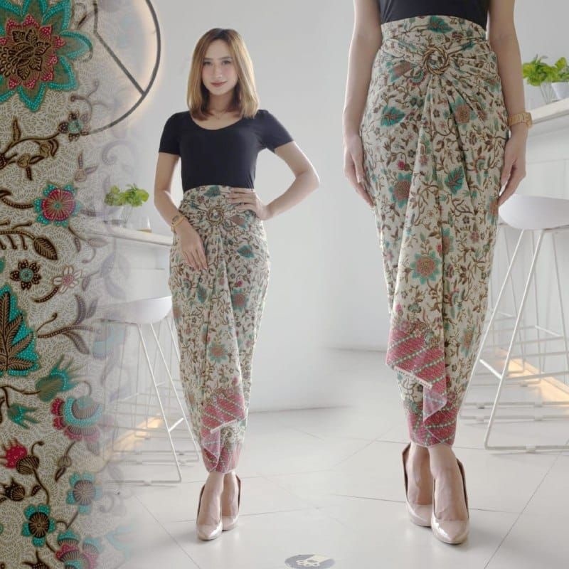 Rok Lilit Kondangan /Rok Lilit Batik /Rok Lilit Wanita Dewasa/Rok Lilit Anak Muda Kekinian dan Terba
