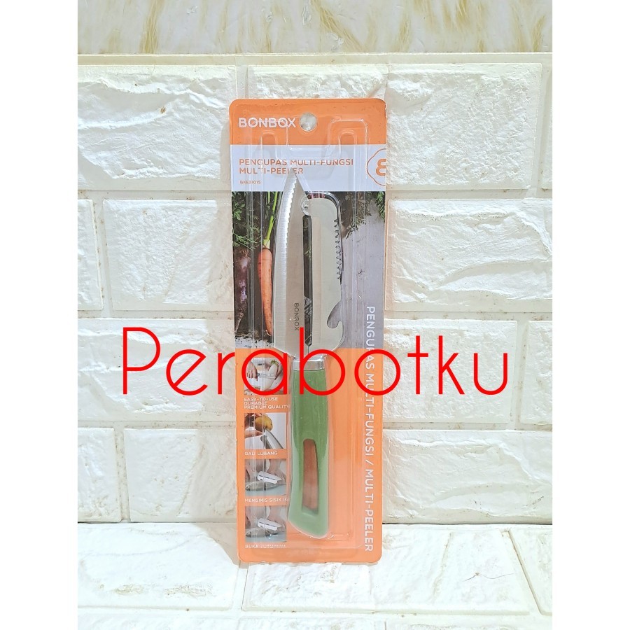 Bonbox Pisau Multifungsi BKE31015 / Multi Peeler / Pisau Dapur Buah Sayur