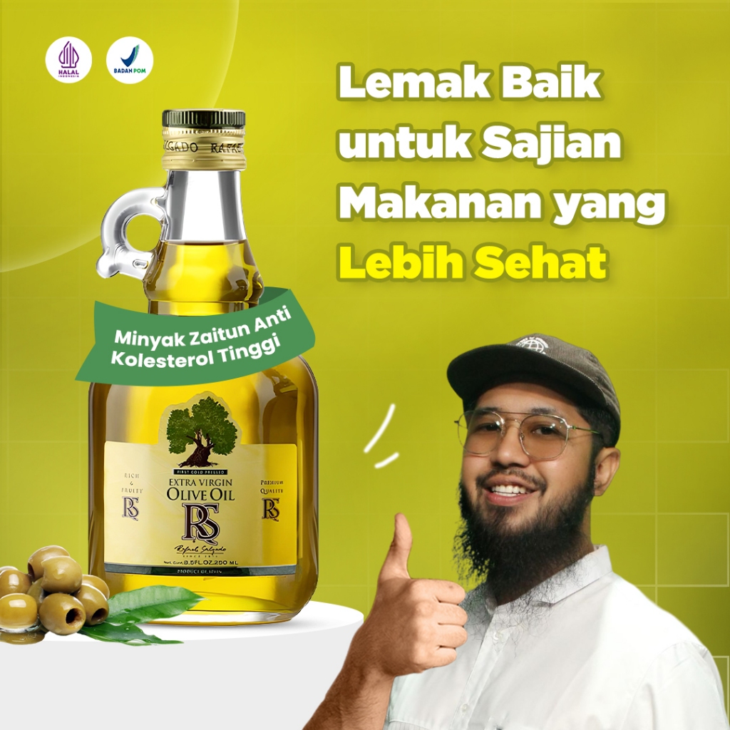

RS RAFAEL SALGADO - Minyak Zaitun Extra Virgin Olive Oil 40ml ORIGINAL