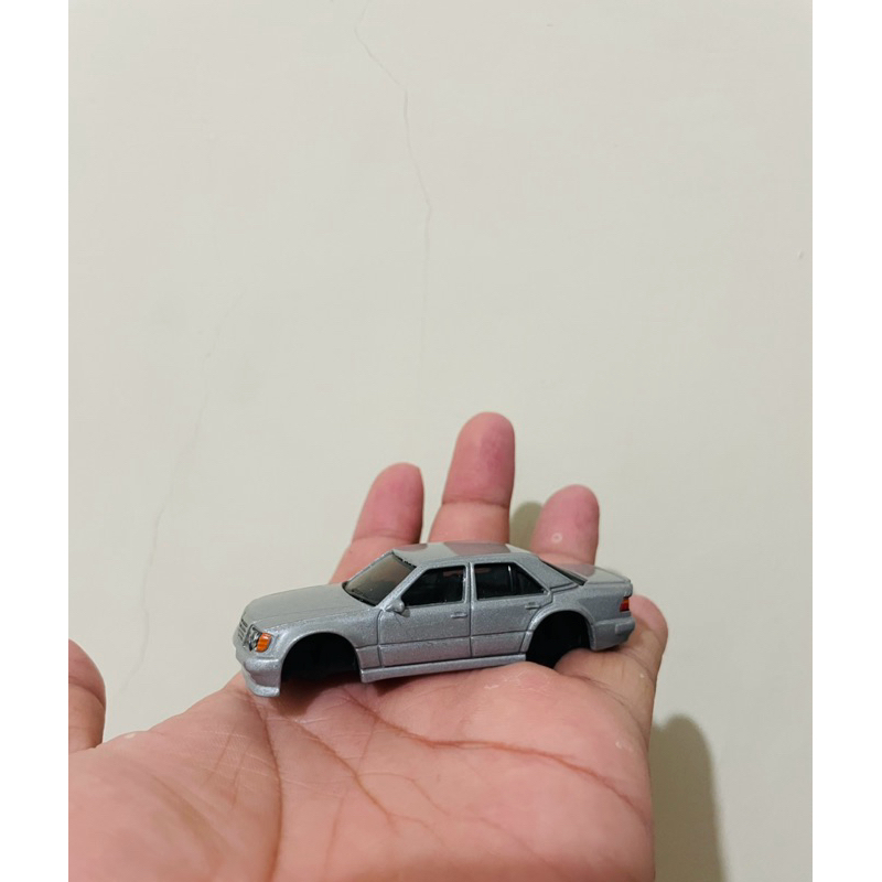 hotwheels mercedes benz 500e silver loose