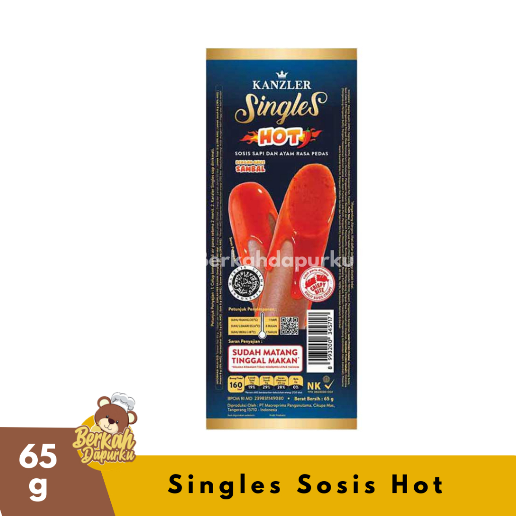 

Kanzler Sosis Singles HOT Tinggal Makan / Sosis Viral Kanzler