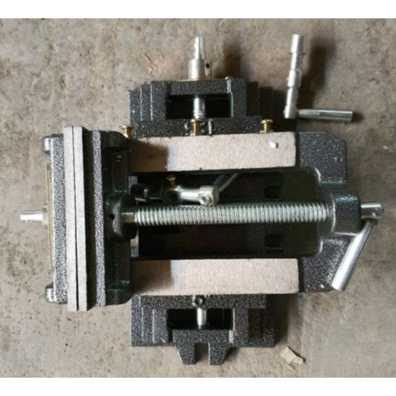 CATOK RAGUM SILANG DUDUK 5" CROSS SLIDE VICE 125MM BENCH DRILL 5 INCH