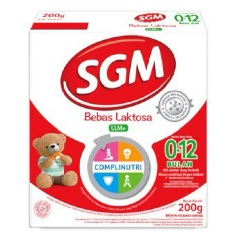 SUSU SGM LLM+ 200 GR - Bebas Laktosa