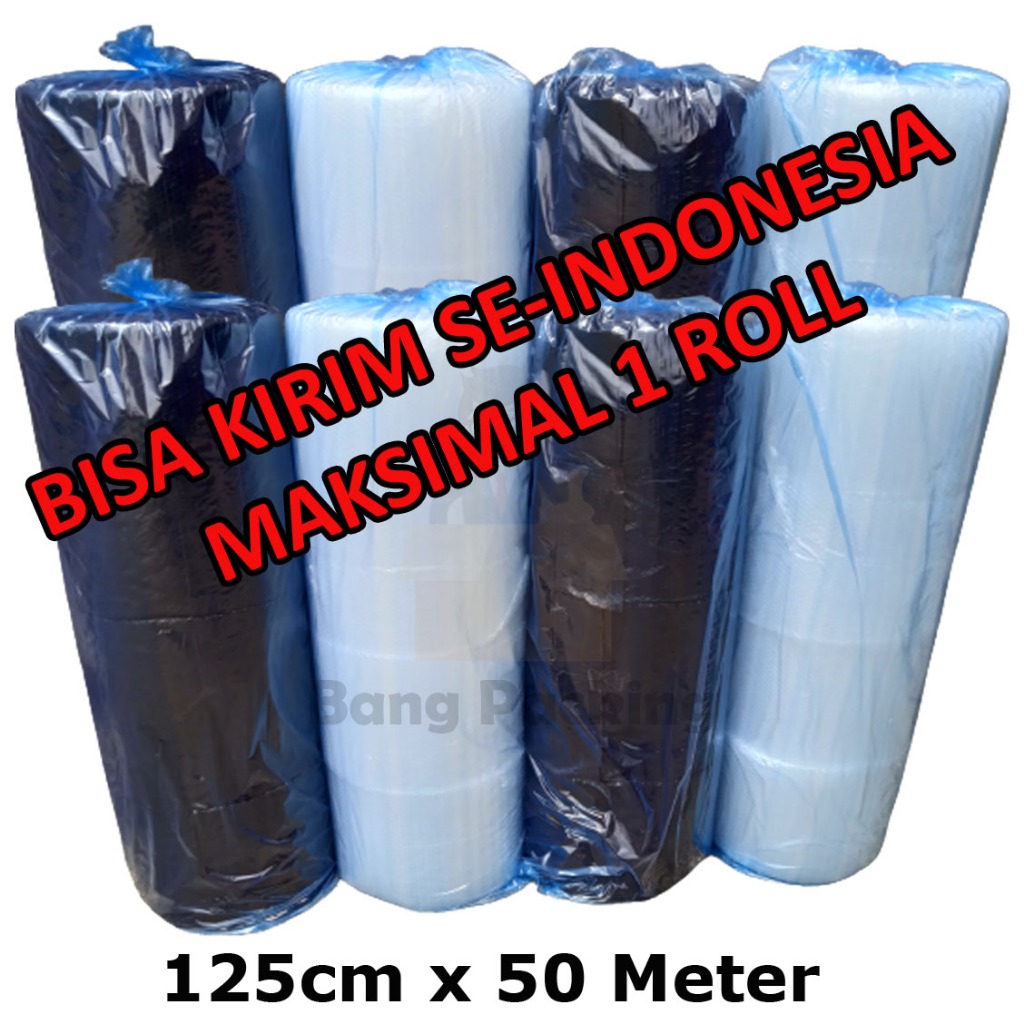 

[JAGOPACK] Bubble Wrap 125cm x 50 Meter Khusus Luar Kota