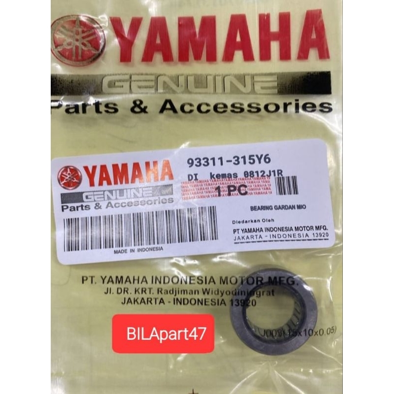 Bearing Laker Bambu Gardan Nuvo Mio Sporty Nuvo Mio Soul Smile Lahar Rasio Iko RxKing