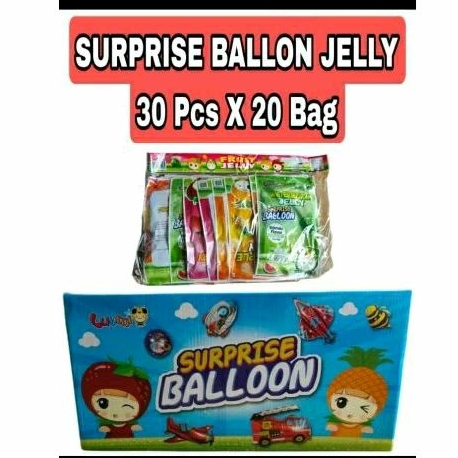 

TERMURAH SURPRISE BALLON JELLY BAG 30s