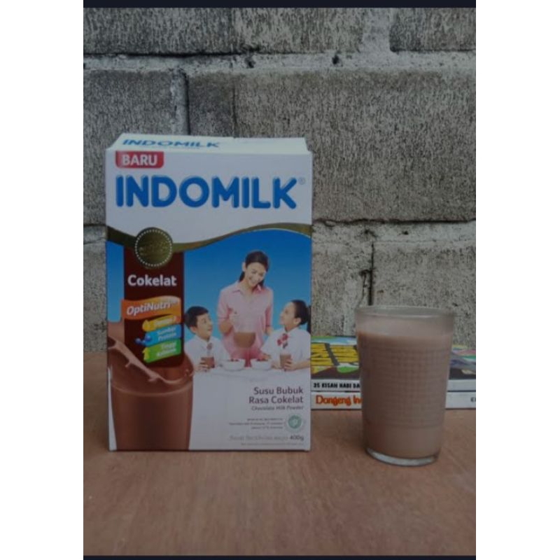 

SUSU BUBUK INDOMILK RASA COKLAT 400gr