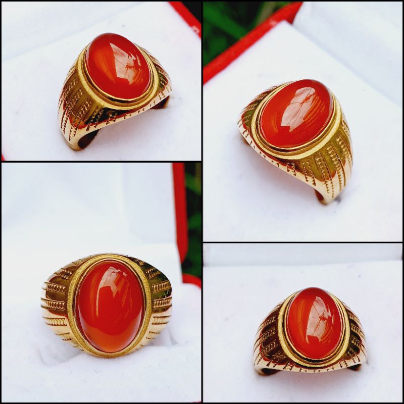 CINCIN BATU CEMPAKA MADU KRISTAL TOP QUALITY