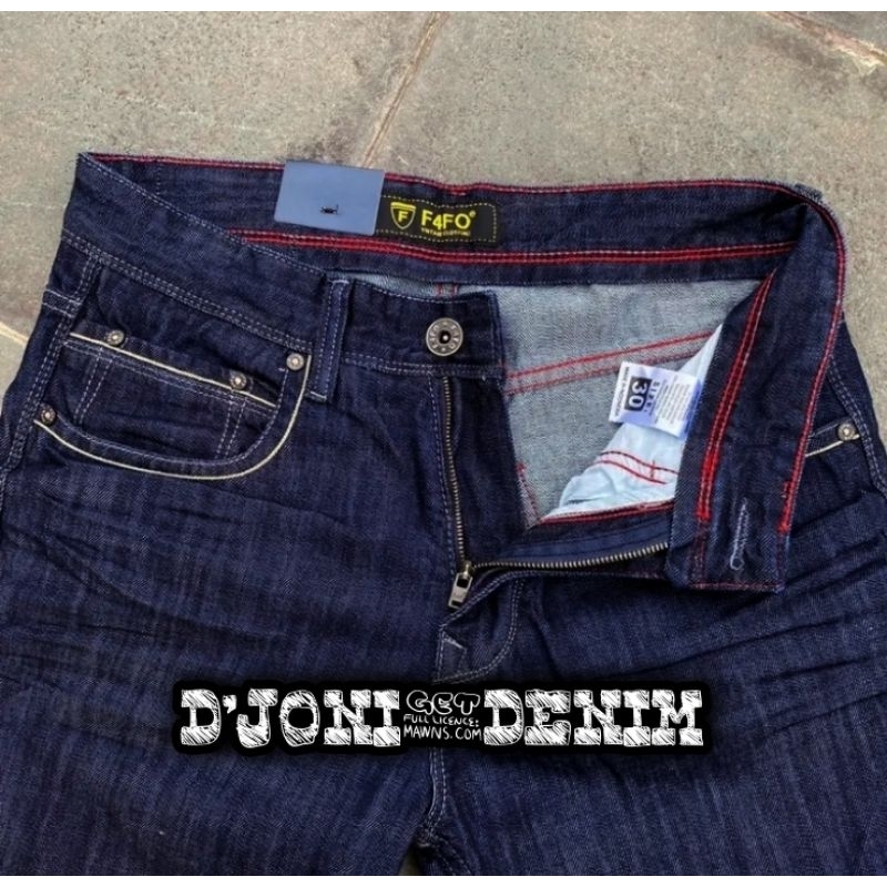 Celana Jeans Standart Brand Original Fafo Pria-Celana Panjang Reguler Premium Quality Import Size 27