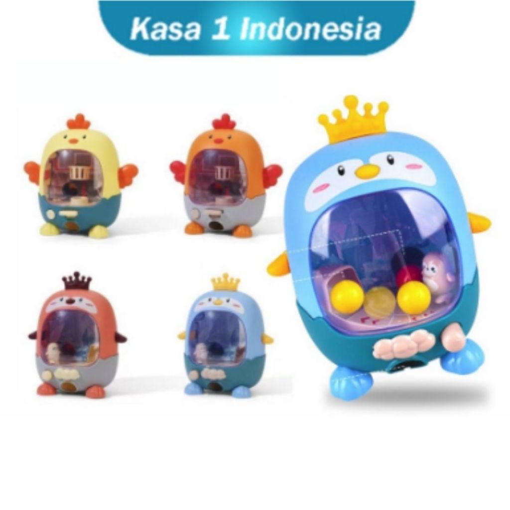 Mainan Bola Jari Mini Interaktif Mesin Bola Basket